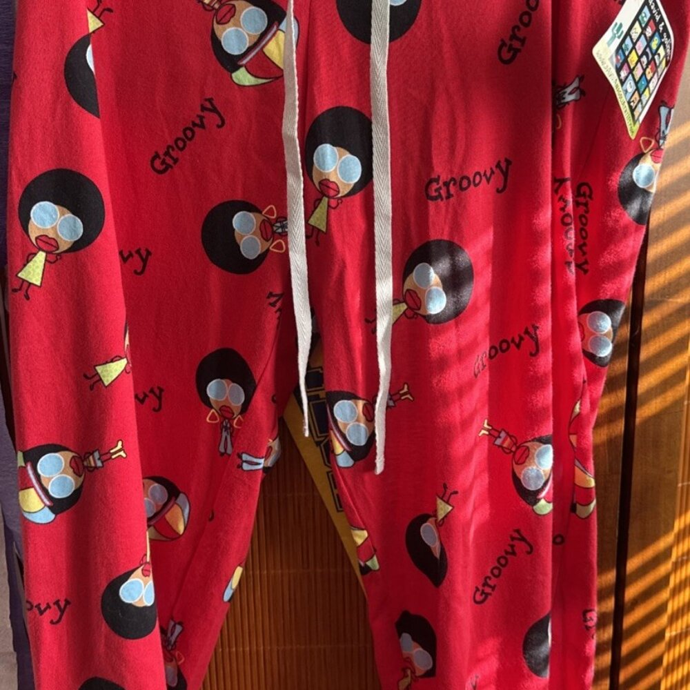 David&Goliath M pajama pants Groovy graphic 100% cotton stretch pjs cozycomfy